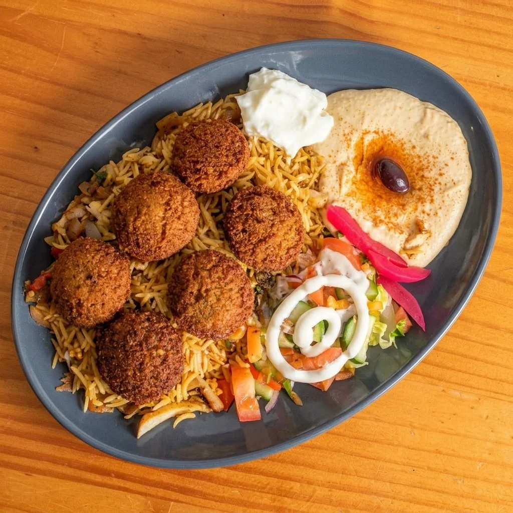 Best falafel plate in Calgary, AB