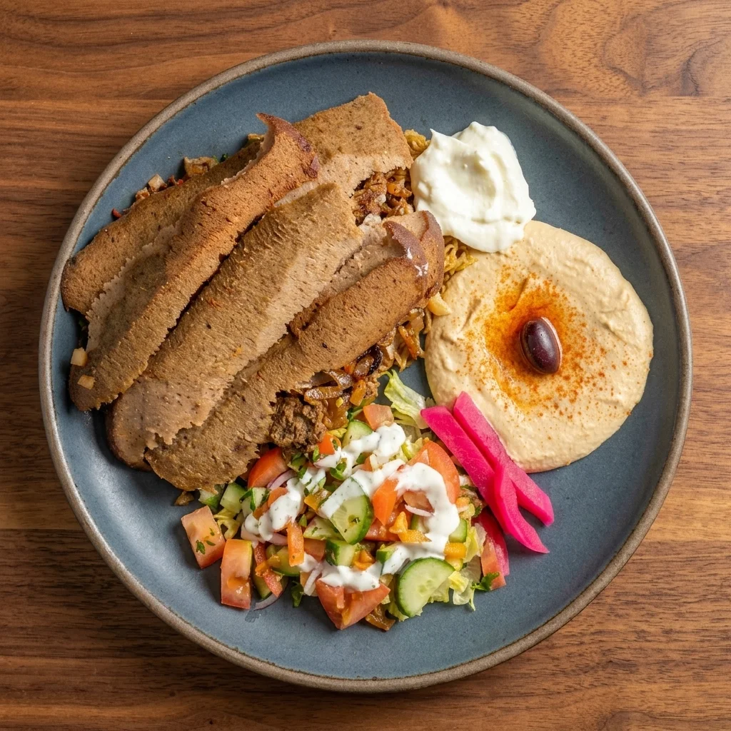Best beef donair plate in Calgary, AB
