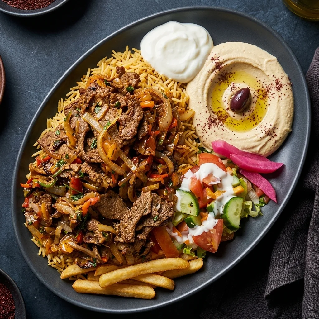 Best Beef Shawarma Plate in Calgary, AB